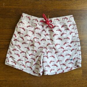 Properly Tied Crawfish Print Swim Trunks 7